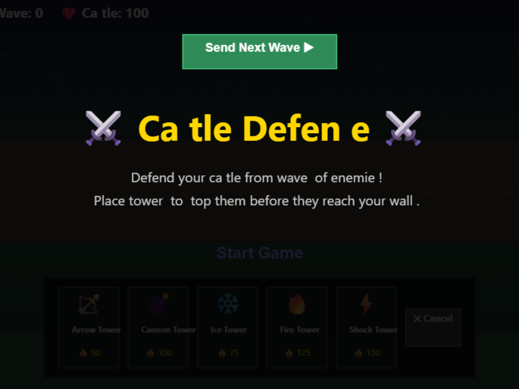 Castle Defense
