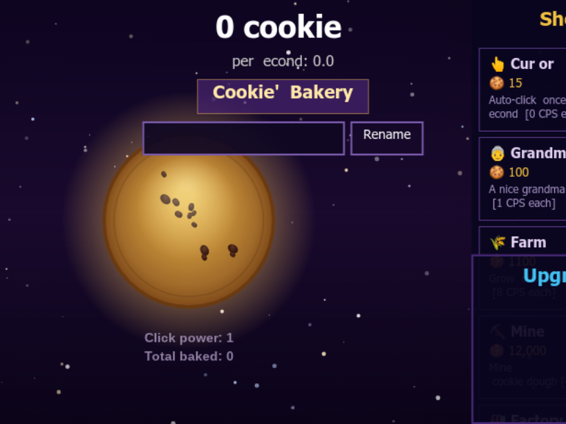 Cookie Clicker