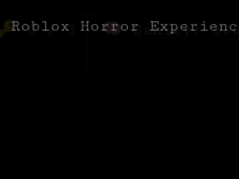 Roblox Horror