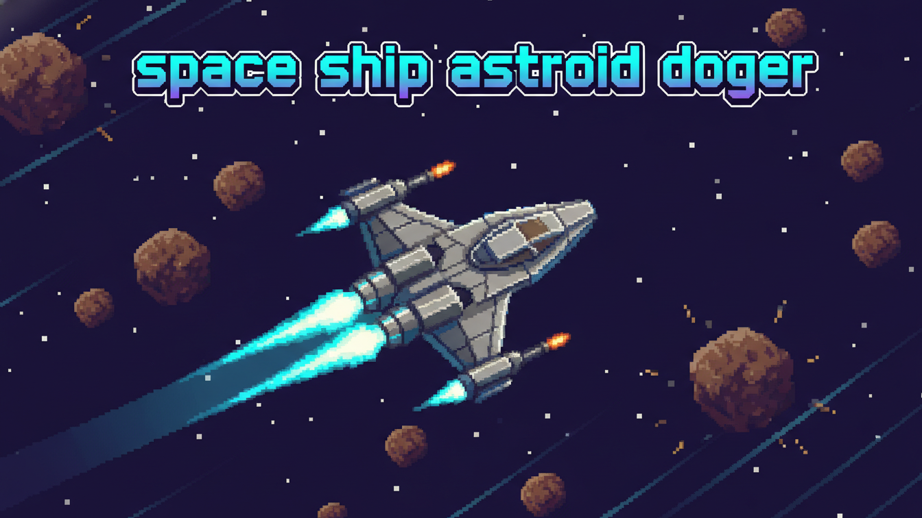 space ship astroid doger