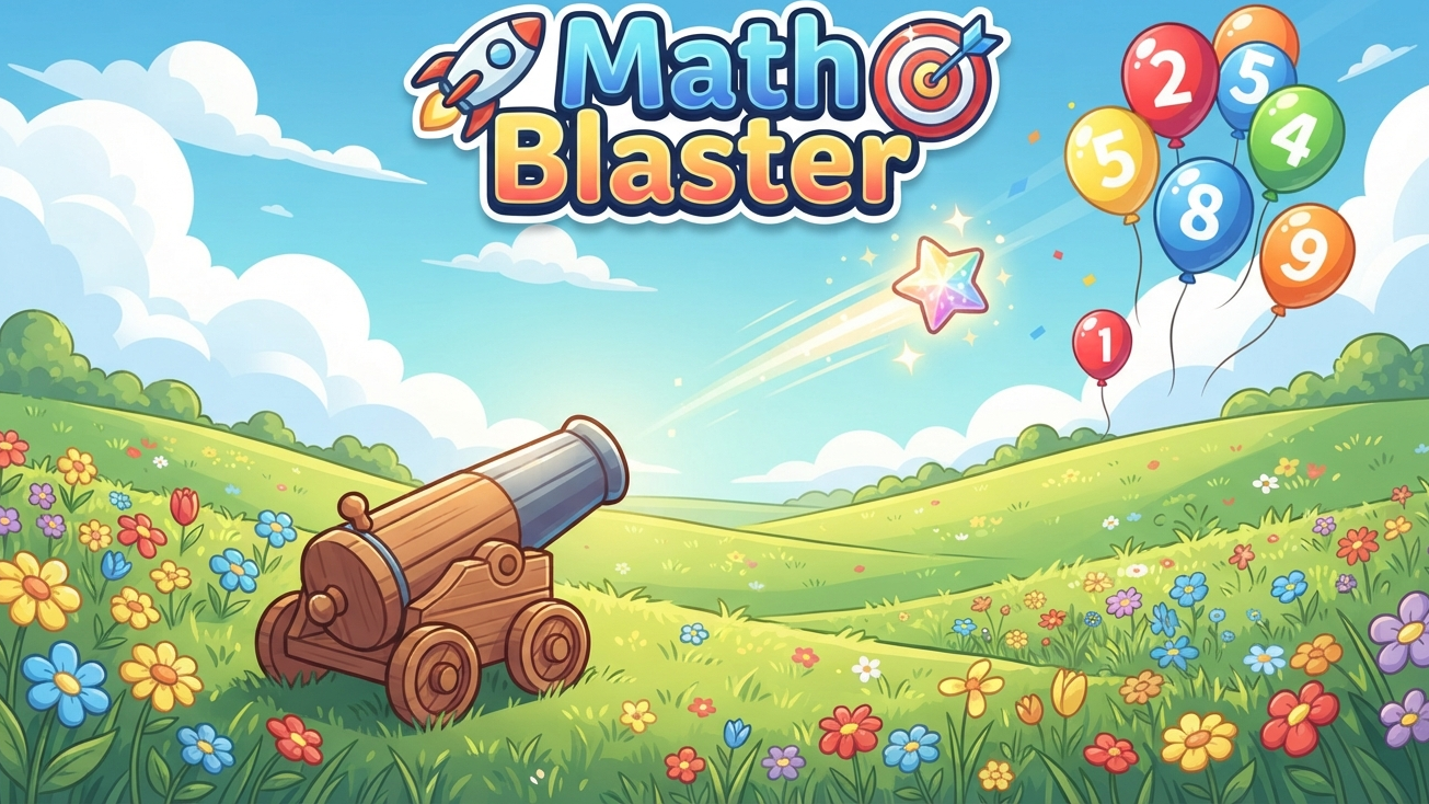 🚀 Math Blaster 🎯