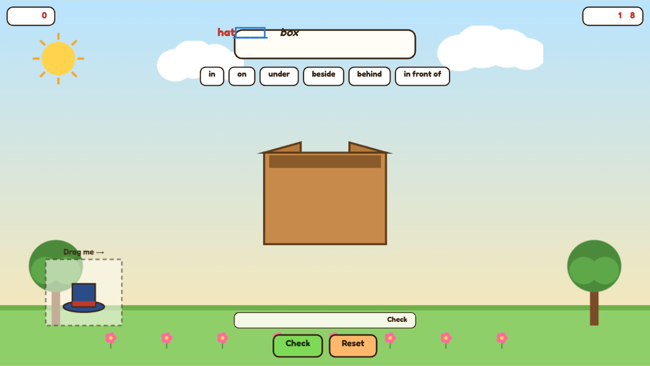 Prepositions of Place-Tong