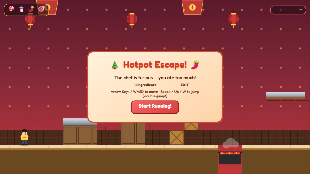 🌲 Hotpot Escape! 🌶️